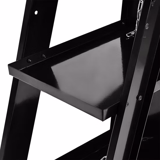 Сервировочная тележка для сварки черной нержавеющей стали SL